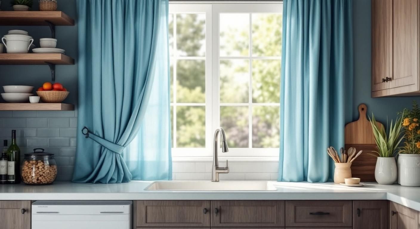 how to choose kitchen curtain ideas