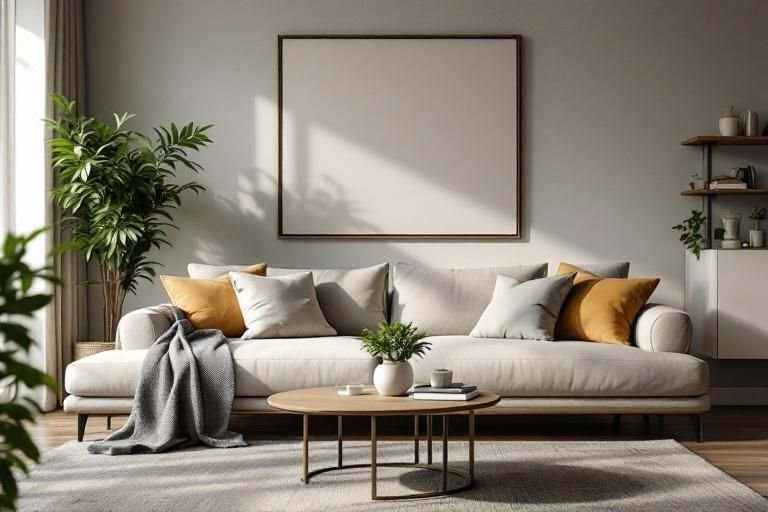 how to make living room look expensive on a budget
